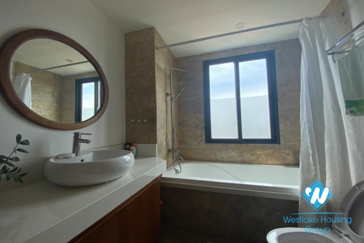 Breaking view and modern design 8th floor apartment for rent in Tay Ho